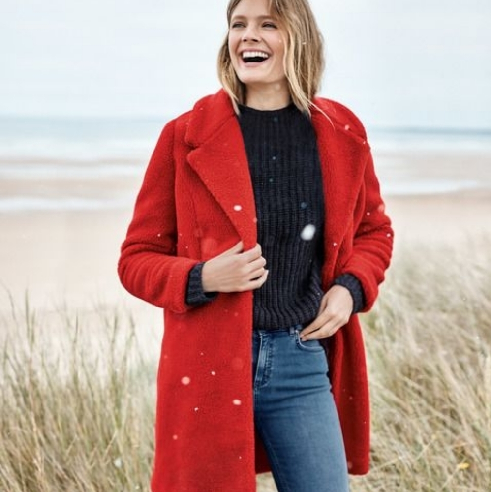 Boden Hereford Teddy Coat